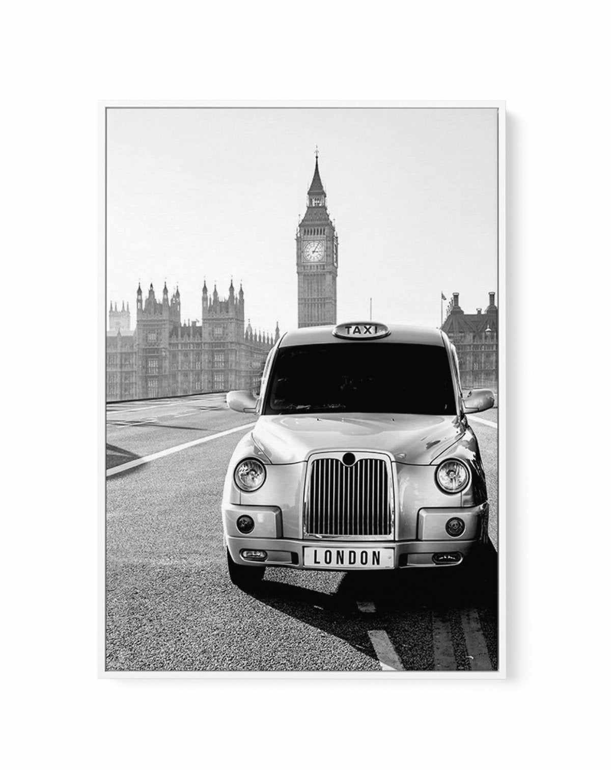 London Taxi | Framed Canvas-CANVAS-You can shop wall art online with Olive et Oriel for everything from abstract art to fun kids wall art. Our beautiful modern art prints and canvas art are available from large canvas prints to wall art paintings and our proudly Australian artwork collection offers only the highest quality framed large wall art and canvas art Australia - You can buy fashion photography prints or Hampton print posters and paintings on canvas from Olive et Oriel and have them deli