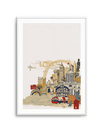London Town Art Print-PRINT-Olive et Oriel-Olive et Oriel-A5 | 5.8" x 8.3" | 14.8 x 21cm-Unframed Art Print-With White Border-Buy-Australian-Art-Prints-Online-with-Olive-et-Oriel-Your-Artwork-Specialists-Austrailia-Decorate-With-Coastal-Photo-Wall-Art-Prints-From-Our-Beach-House-Artwork-Collection-Fine-Poster-and-Framed-Artwork
