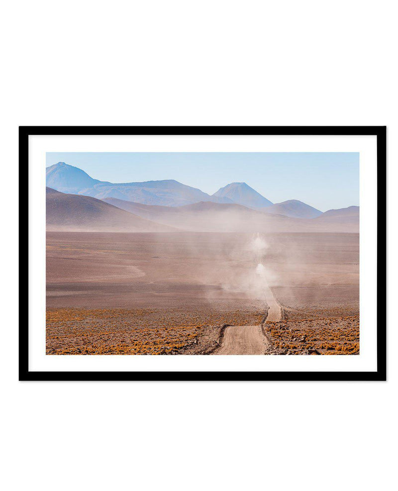 Long Road Home Chile | LS Art Print-PRINT-Olive et Oriel-Olive et Oriel-A3 | 11.7" x 16.5" | 29.7 x 42 cm-Black-With White Border-Buy-Australian-Art-Prints-Online-with-Olive-et-Oriel-Your-Artwork-Specialists-Austrailia-Decorate-With-Coastal-Photo-Wall-Art-Prints-From-Our-Beach-House-Artwork-Collection-Fine-Poster-and-Framed-Artwork