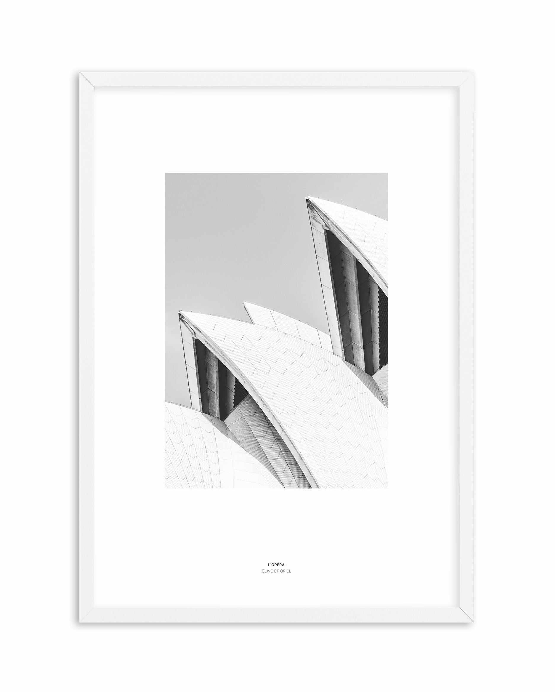 L'Opera House | Sydney Harbour Art Print-PRINT-Olive et Oriel-Olive et Oriel-A4 | 8.3" x 11.7" | 21 x 29.7cm-Unframed Art Print-With White Border-Buy-Australian-Art-Prints-Online-with-Olive-et-Oriel-Your-Artwork-Specialists-Austrailia-Decorate-With-Coastal-Photo-Wall-Art-Prints-From-Our-Beach-House-Artwork-Collection-Fine-Poster-and-Framed-Artwork