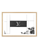Louis V | Cannes Art Print-PRINT-Olive et Oriel-Olive et Oriel-A5 | 5.8" x 8.3" | 14.8 x 21cm-Oak-With White Border-Buy-Australian-Art-Prints-Online-with-Olive-et-Oriel-Your-Artwork-Specialists-Austrailia-Decorate-With-Coastal-Photo-Wall-Art-Prints-From-Our-Beach-House-Artwork-Collection-Fine-Poster-and-Framed-Artwork