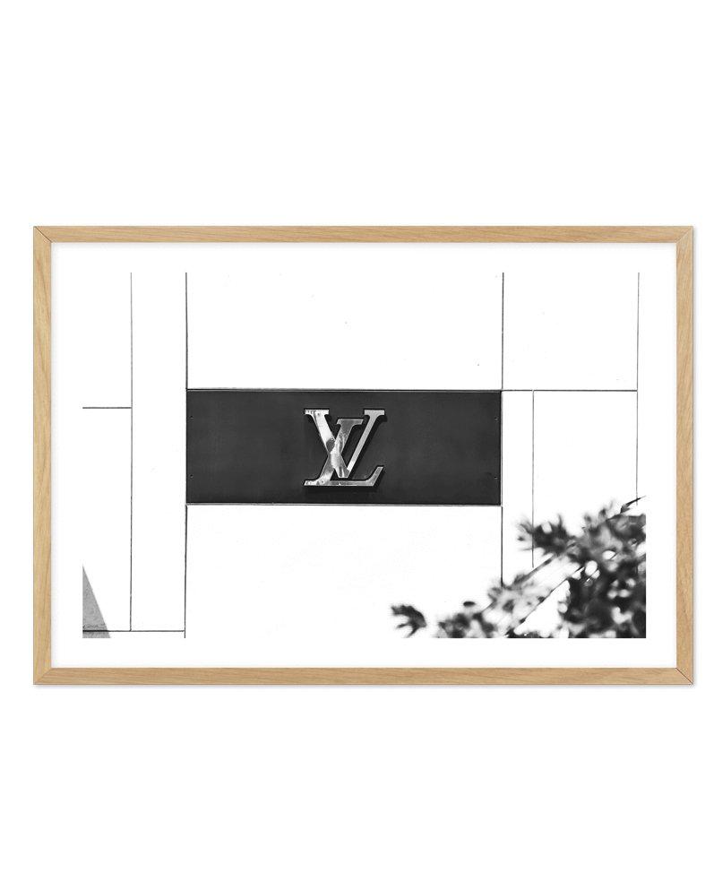 House of Hampton Louis Vuitton Tongue Square On Canvas by By Jodi  Graphic Art  Wayfair