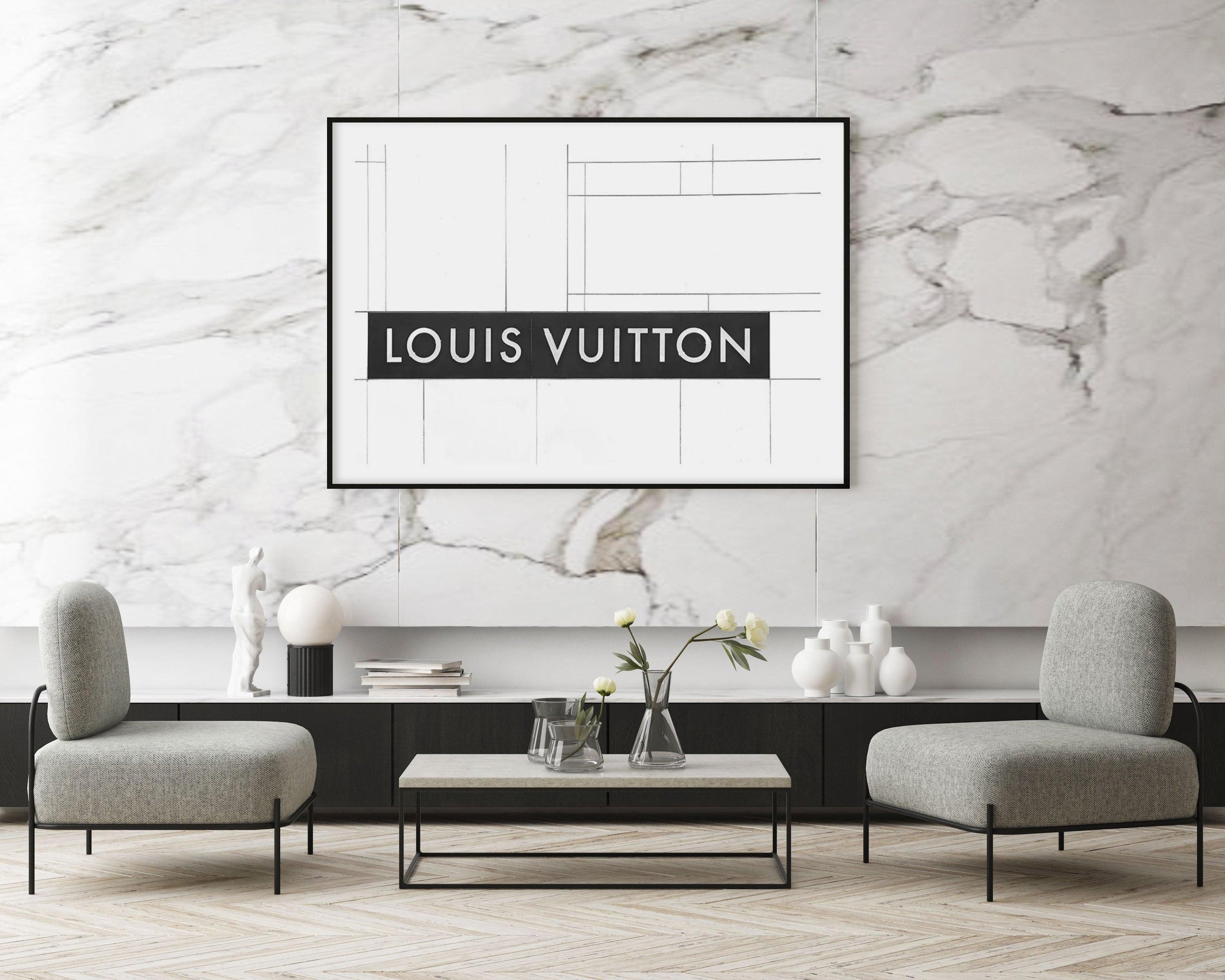 SHOP Louis Vuitton  Cannes Designer Art Print or Poster From $9.95 – Olive  et Oriel