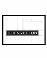 Louis V II | Cannes Art Print-PRINT-Olive et Oriel-Olive et Oriel-A5 | 5.8" x 8.3" | 14.8 x 21cm-Black-With White Border-Buy-Australian-Art-Prints-Online-with-Olive-et-Oriel-Your-Artwork-Specialists-Austrailia-Decorate-With-Coastal-Photo-Wall-Art-Prints-From-Our-Beach-House-Artwork-Collection-Fine-Poster-and-Framed-Artwork