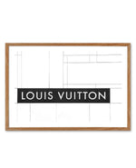 Louis V II | Cannes Art Print-PRINT-Olive et Oriel-Olive et Oriel-50x70 cm | 19.6" x 27.5"-Walnut-With White Border-Buy-Australian-Art-Prints-Online-with-Olive-et-Oriel-Your-Artwork-Specialists-Austrailia-Decorate-With-Coastal-Photo-Wall-Art-Prints-From-Our-Beach-House-Artwork-Collection-Fine-Poster-and-Framed-Artwork