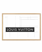 Louis V II | Cannes Art Print-PRINT-Olive et Oriel-Olive et Oriel-A5 | 5.8" x 8.3" | 14.8 x 21cm-Oak-With White Border-Buy-Australian-Art-Prints-Online-with-Olive-et-Oriel-Your-Artwork-Specialists-Austrailia-Decorate-With-Coastal-Photo-Wall-Art-Prints-From-Our-Beach-House-Artwork-Collection-Fine-Poster-and-Framed-Artwork