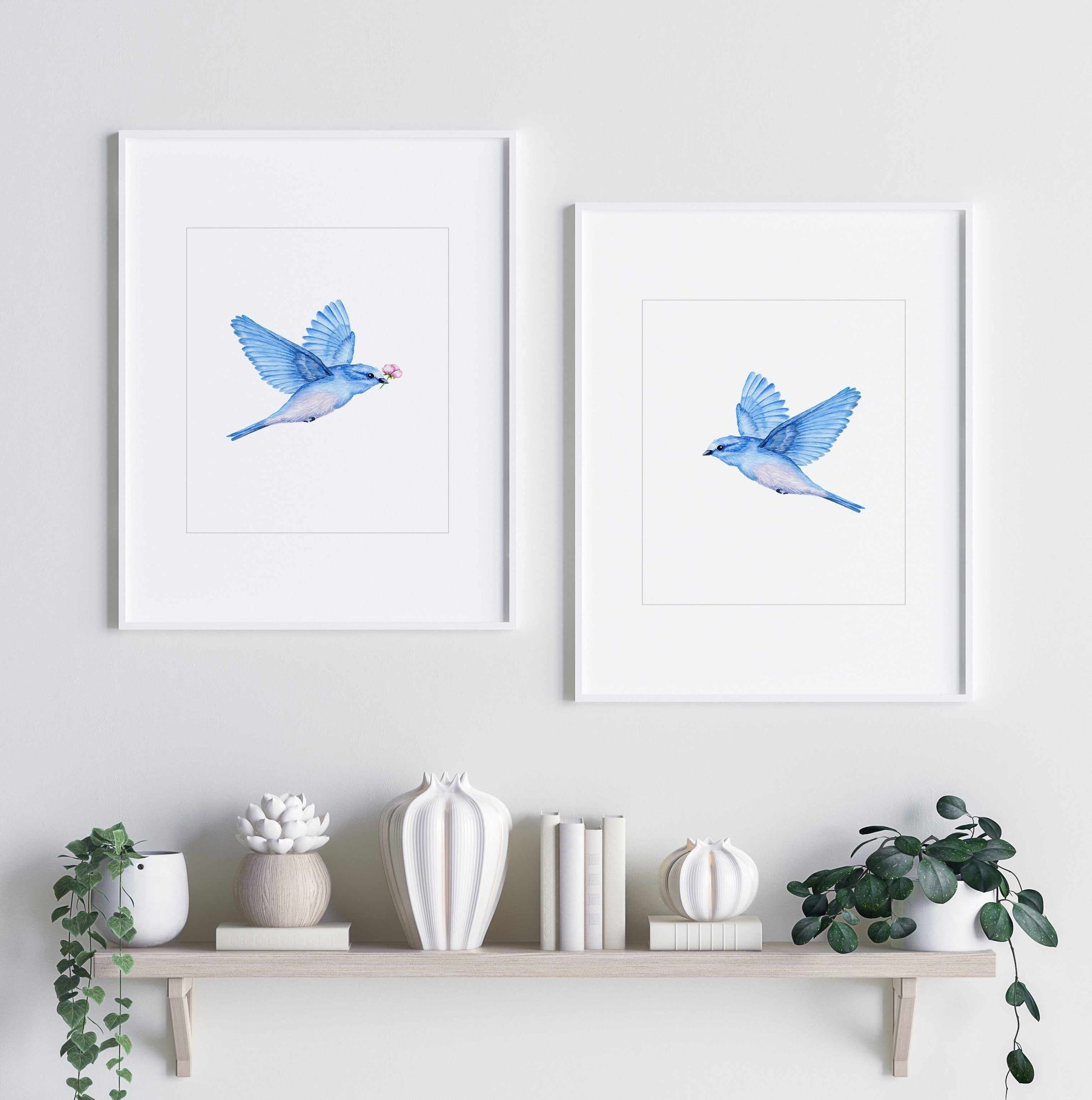 Love Bird II Art Print-PRINT-Olive et Oriel-Olive et Oriel-Buy-Australian-Art-Prints-Online-with-Olive-et-Oriel-Your-Artwork-Specialists-Austrailia-Decorate-With-Coastal-Photo-Wall-Art-Prints-From-Our-Beach-House-Artwork-Collection-Fine-Poster-and-Framed-Artwork