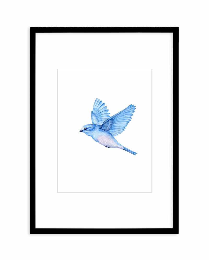 Love Bird II Art Print-PRINT-Olive et Oriel-Olive et Oriel-A5 | 5.8" x 8.3" | 14.8 x 21cm-Black-With White Border-Buy-Australian-Art-Prints-Online-with-Olive-et-Oriel-Your-Artwork-Specialists-Austrailia-Decorate-With-Coastal-Photo-Wall-Art-Prints-From-Our-Beach-House-Artwork-Collection-Fine-Poster-and-Framed-Artwork