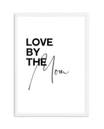 Love By The Moon Art Print-PRINT-Olive et Oriel-Olive et Oriel-A5 | 5.8" x 8.3" | 14.8 x 21cm-White-With White Border-Buy-Australian-Art-Prints-Online-with-Olive-et-Oriel-Your-Artwork-Specialists-Austrailia-Decorate-With-Coastal-Photo-Wall-Art-Prints-From-Our-Beach-House-Artwork-Collection-Fine-Poster-and-Framed-Artwork