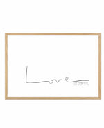 Love Is Free Art Print-PRINT-Olive et Oriel-Olive et Oriel-A5 | 5.8" x 8.3" | 14.8 x 21cm-Oak-With White Border-Buy-Australian-Art-Prints-Online-with-Olive-et-Oriel-Your-Artwork-Specialists-Austrailia-Decorate-With-Coastal-Photo-Wall-Art-Prints-From-Our-Beach-House-Artwork-Collection-Fine-Poster-and-Framed-Artwork