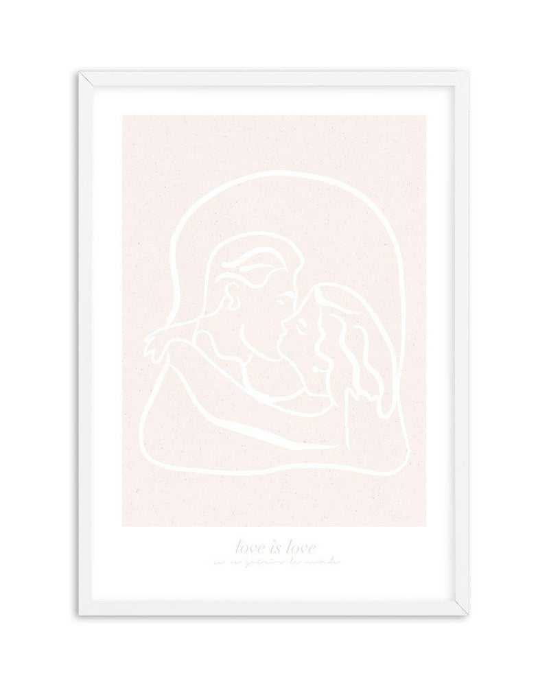 Love Is Love III Art Print-PRINT-Olive et Oriel-Olive et Oriel-A5 | 5.8" x 8.3" | 14.8 x 21cm-White-With White Border-Buy-Australian-Art-Prints-Online-with-Olive-et-Oriel-Your-Artwork-Specialists-Austrailia-Decorate-With-Coastal-Photo-Wall-Art-Prints-From-Our-Beach-House-Artwork-Collection-Fine-Poster-and-Framed-Artwork