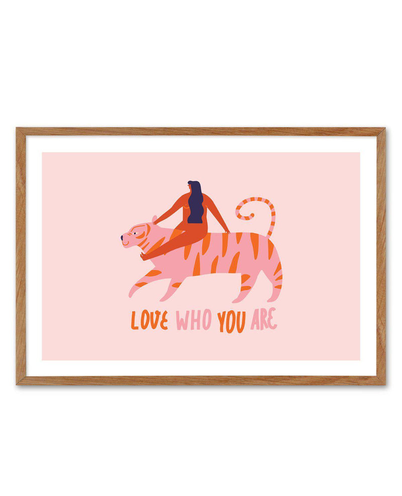 Love Who You Are Art Print-PRINT-Olive et Oriel-Olive et Oriel-Buy-Australian-Art-Prints-Online-with-Olive-et-Oriel-Your-Artwork-Specialists-Austrailia-Decorate-With-Coastal-Photo-Wall-Art-Prints-From-Our-Beach-House-Artwork-Collection-Fine-Poster-and-Framed-Artwork