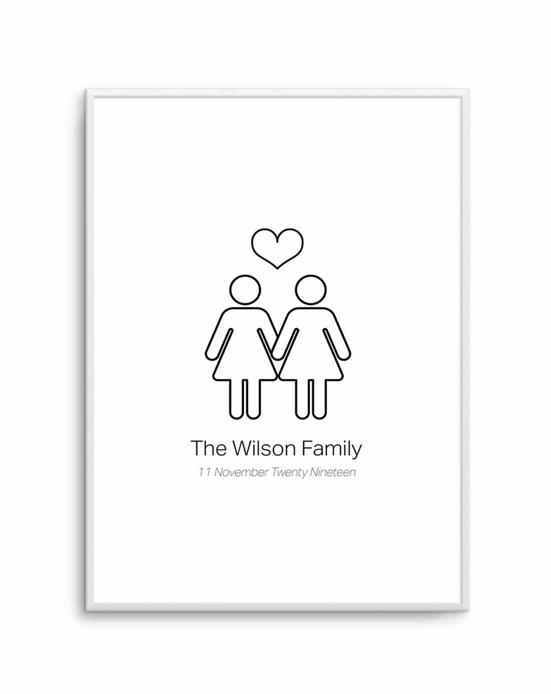 Love Wins Couple Print Art Print-PRINT-Olive et Oriel-Olive et Oriel-Buy-Australian-Art-Prints-Online-with-Olive-et-Oriel-Your-Artwork-Specialists-Austrailia-Decorate-With-Coastal-Photo-Wall-Art-Prints-From-Our-Beach-House-Artwork-Collection-Fine-Poster-and-Framed-Artwork