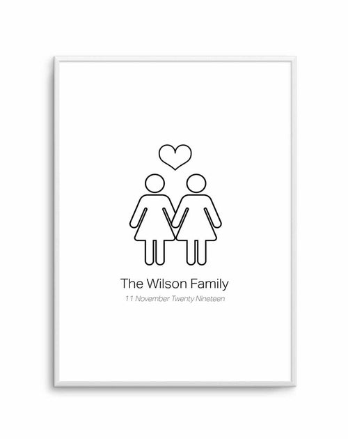 Love Wins Couple Print Art Print-PRINT-Olive et Oriel-Olive et Oriel-Buy-Australian-Art-Prints-Online-with-Olive-et-Oriel-Your-Artwork-Specialists-Austrailia-Decorate-With-Coastal-Photo-Wall-Art-Prints-From-Our-Beach-House-Artwork-Collection-Fine-Poster-and-Framed-Artwork