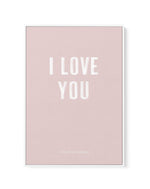 Love You Forever & Always | Blush BG | Framed Canvas-CANVAS-You can shop wall art online with Olive et Oriel for everything from abstract art to fun kids wall art. Our beautiful modern art prints and canvas art are available from large canvas prints to wall art paintings and our proudly Australian artwork collection offers only the highest quality framed large wall art and canvas art Australia - You can buy fashion photography prints or Hampton print posters and paintings on canvas from Olive et