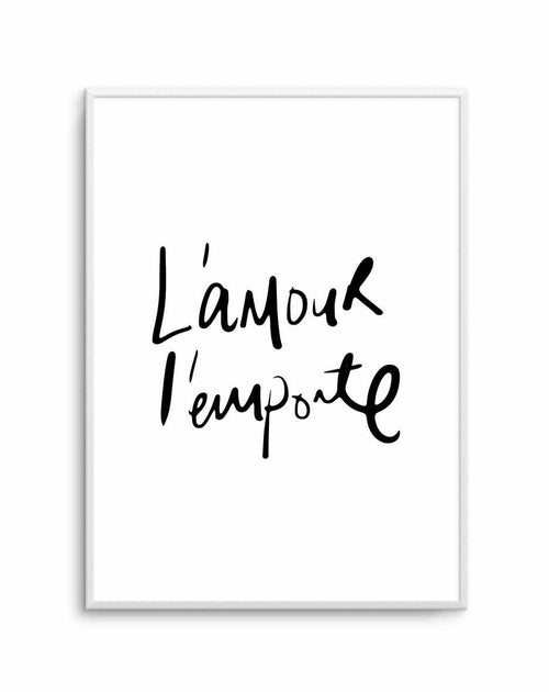 Love Wins | L'amour l'emporte Art Print-PRINT-Olive et Oriel-Olive et Oriel-A5 | 5.8" x 8.3" | 14.8 x 21cm-Unframed Art Print-With White Border-Buy-Australian-Art-Prints-Online-with-Olive-et-Oriel-Your-Artwork-Specialists-Austrailia-Decorate-With-Coastal-Photo-Wall-Art-Prints-From-Our-Beach-House-Artwork-Collection-Fine-Poster-and-Framed-Artwork