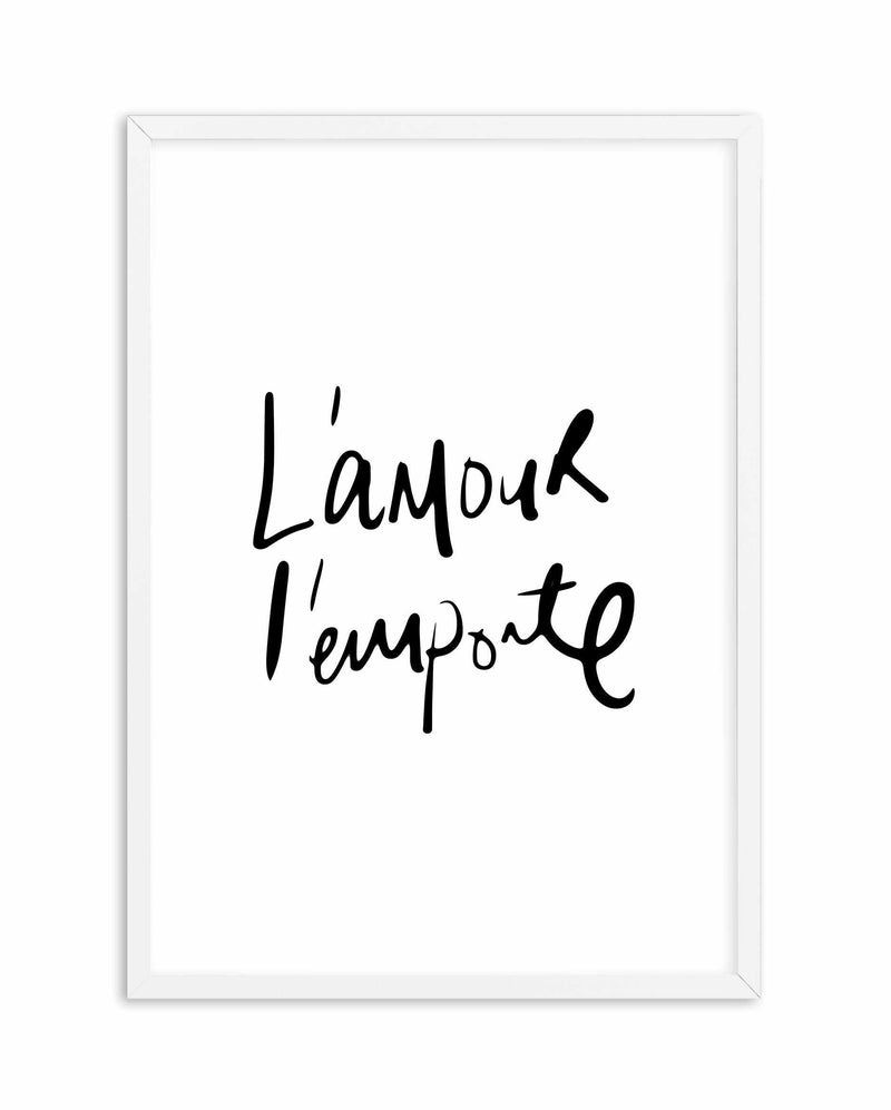 Love Wins | L'amour l'emporte Art Print-PRINT-Olive et Oriel-Olive et Oriel-A5 | 5.8" x 8.3" | 14.8 x 21cm-White-With White Border-Buy-Australian-Art-Prints-Online-with-Olive-et-Oriel-Your-Artwork-Specialists-Austrailia-Decorate-With-Coastal-Photo-Wall-Art-Prints-From-Our-Beach-House-Artwork-Collection-Fine-Poster-and-Framed-Artwork