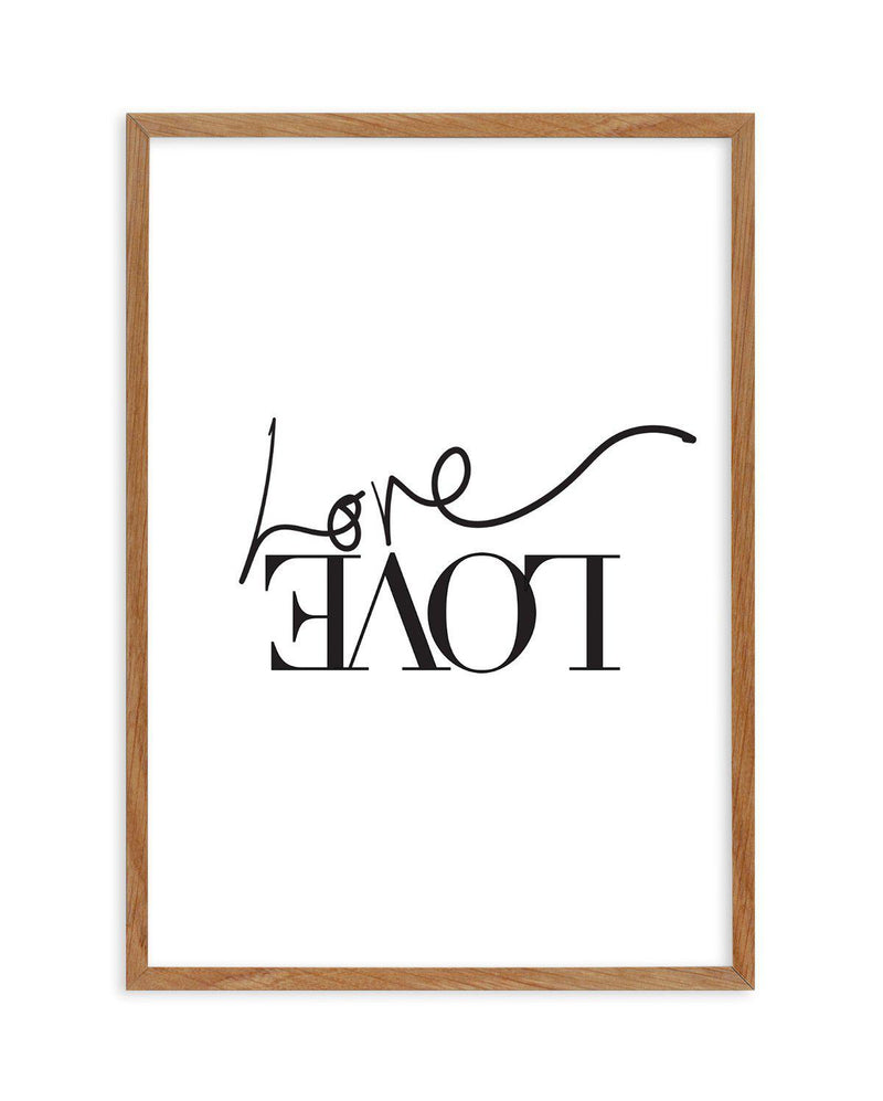 Loved Up Art Print-PRINT-Olive et Oriel-Olive et Oriel-50x70 cm | 19.6" x 27.5"-Walnut-With White Border-Buy-Australian-Art-Prints-Online-with-Olive-et-Oriel-Your-Artwork-Specialists-Austrailia-Decorate-With-Coastal-Photo-Wall-Art-Prints-From-Our-Beach-House-Artwork-Collection-Fine-Poster-and-Framed-Artwork