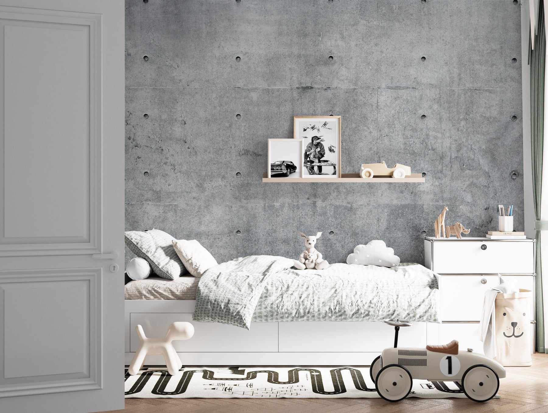 Concrete Luxe Wallpaper