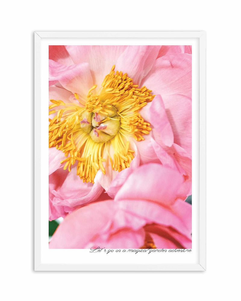 Peony Garden Art Print-PRINT-Olive et Oriel-Olive et Oriel-A5 | 5.8" x 8.3" | 14.8 x 21cm-White-With White Border-Buy-Australian-Art-Prints-Online-with-Olive-et-Oriel-Your-Artwork-Specialists-Austrailia-Decorate-With-Coastal-Photo-Wall-Art-Prints-From-Our-Beach-House-Artwork-Collection-Fine-Poster-and-Framed-Artwork