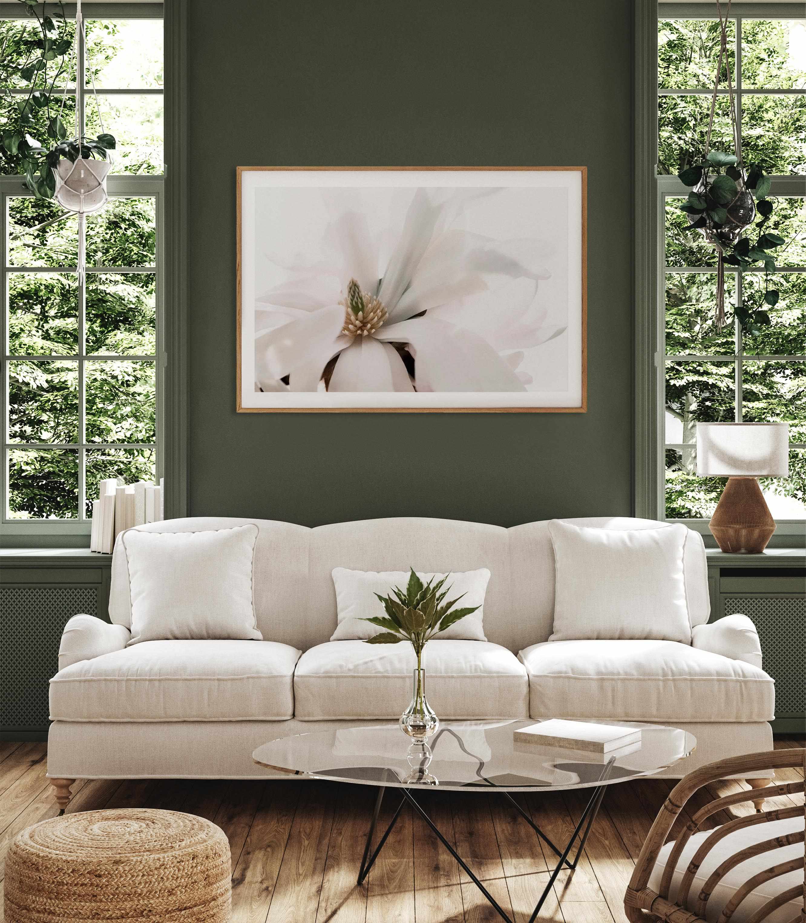 Grace Magnolia Art Print-PRINT-Olive et Oriel-Olive et Oriel-Buy-Australian-Art-Prints-Online-with-Olive-et-Oriel-Your-Artwork-Specialists-Austrailia-Decorate-With-Coastal-Photo-Wall-Art-Prints-From-Our-Beach-House-Artwork-Collection-Fine-Poster-and-Framed-Artwork