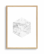 Marble Hex Art Print-PRINT-Olive et Oriel-Olive et Oriel-A5 | 5.8" x 8.3" | 14.8 x 21cm-Oak-With White Border-Buy-Australian-Art-Prints-Online-with-Olive-et-Oriel-Your-Artwork-Specialists-Austrailia-Decorate-With-Coastal-Photo-Wall-Art-Prints-From-Our-Beach-House-Artwork-Collection-Fine-Poster-and-Framed-Artwork