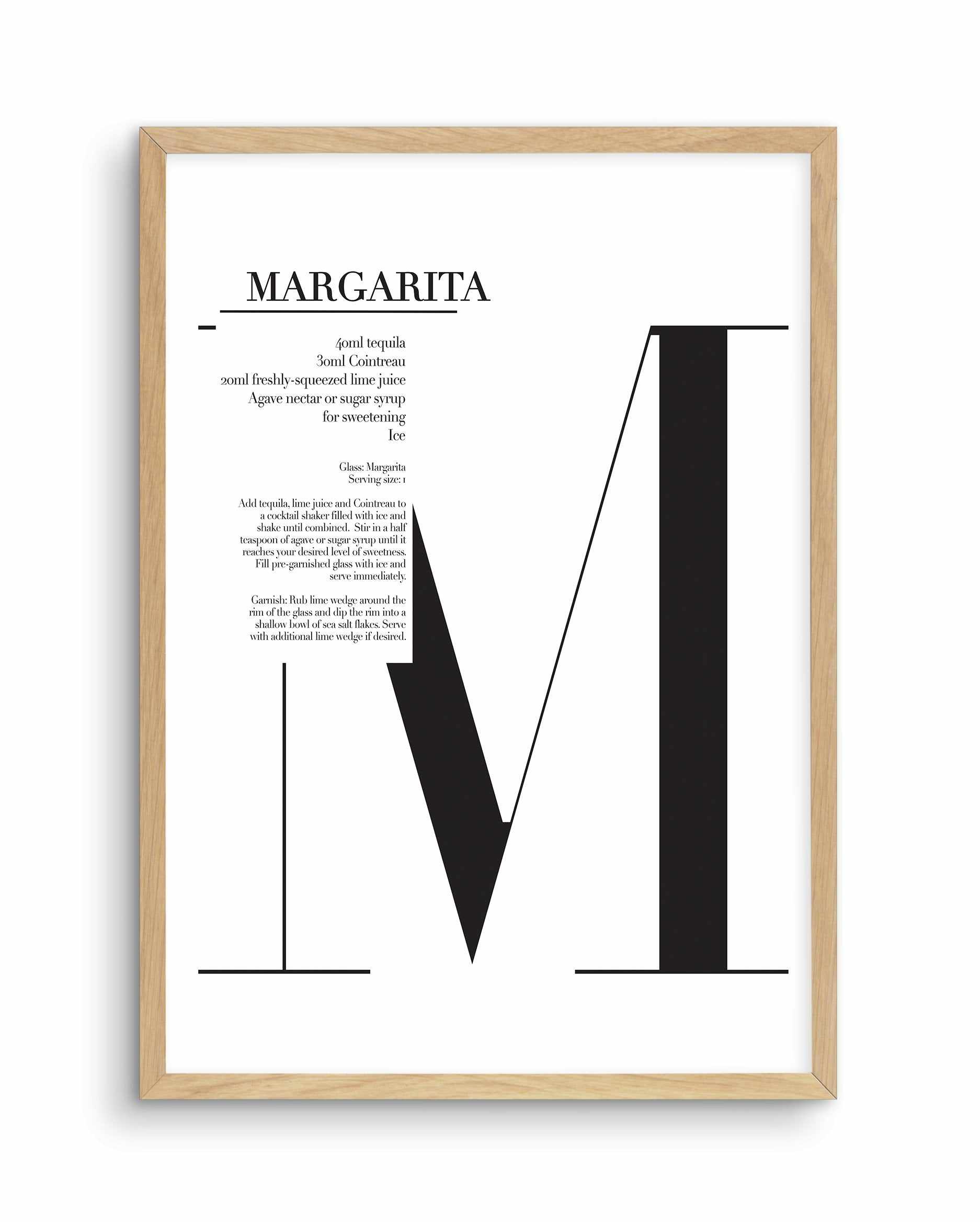 Margarita Art Print-PRINT-Olive et Oriel-Olive et Oriel-A5 | 5.8" x 8.3" | 14.8 x 21cm-Oak-With White Border-Buy-Australian-Art-Prints-Online-with-Olive-et-Oriel-Your-Artwork-Specialists-Austrailia-Decorate-With-Coastal-Photo-Wall-Art-Prints-From-Our-Beach-House-Artwork-Collection-Fine-Poster-and-Framed-Artwork