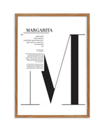 Margarita Art Print-PRINT-Olive et Oriel-Olive et Oriel-50x70 cm | 19.6" x 27.5"-Walnut-With White Border-Buy-Australian-Art-Prints-Online-with-Olive-et-Oriel-Your-Artwork-Specialists-Austrailia-Decorate-With-Coastal-Photo-Wall-Art-Prints-From-Our-Beach-House-Artwork-Collection-Fine-Poster-and-Framed-Artwork