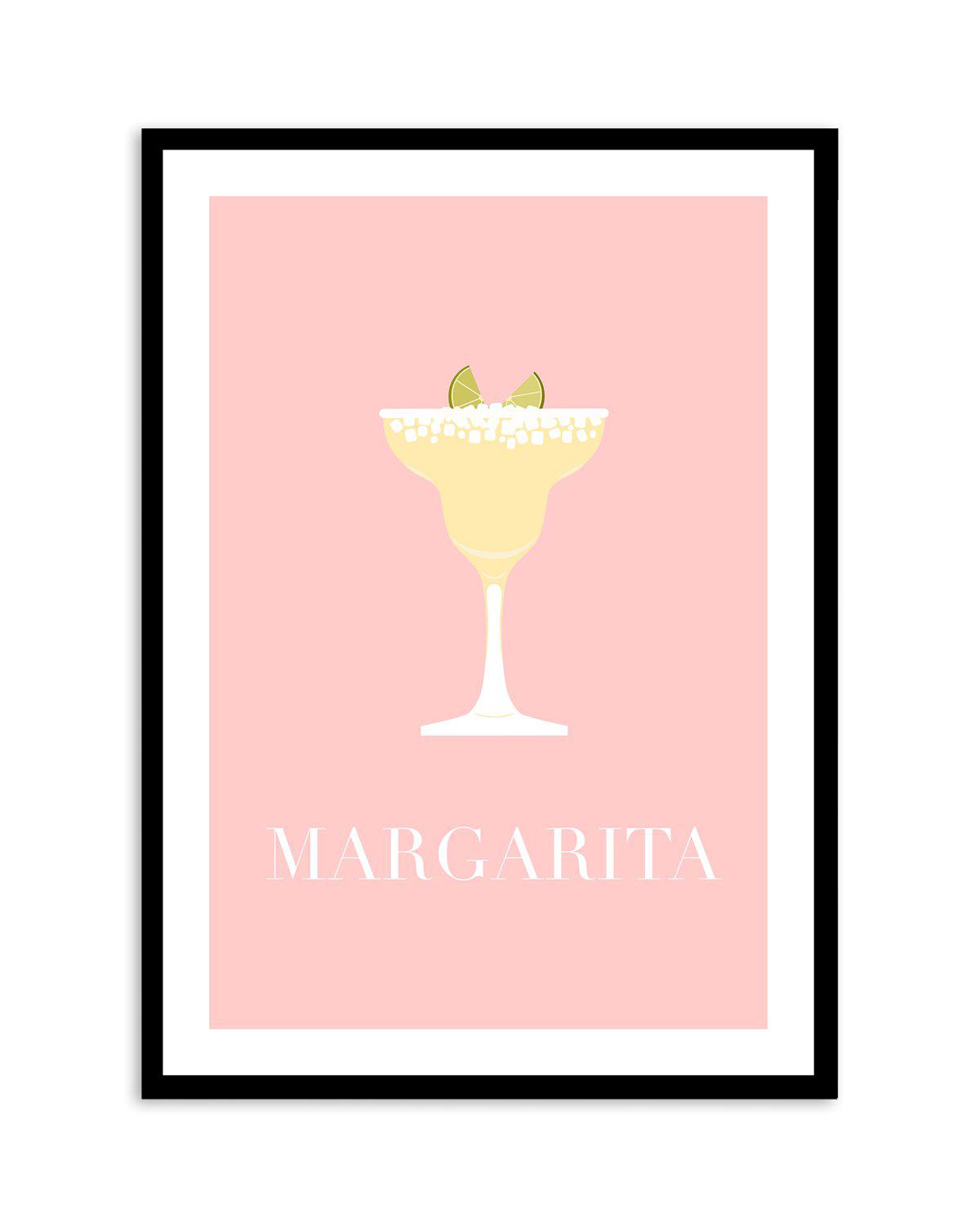 Margarita Art Print-PRINT-Olive et Oriel-Olive et Oriel-A5 | 5.8" x 8.3" | 14.8 x 21cm-Black-With White Border-Buy-Australian-Art-Prints-Online-with-Olive-et-Oriel-Your-Artwork-Specialists-Austrailia-Decorate-With-Coastal-Photo-Wall-Art-Prints-From-Our-Beach-House-Artwork-Collection-Fine-Poster-and-Framed-Artwork