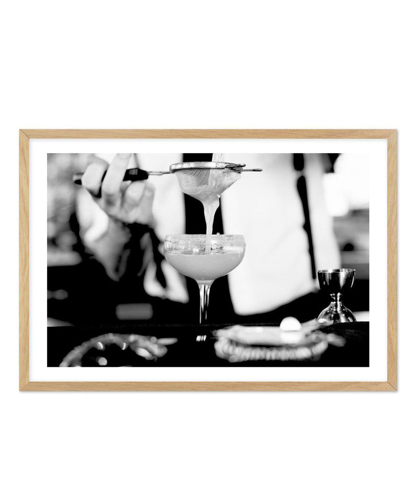 Margarita Cocktail | LS Art Print-PRINT-Olive et Oriel-Olive et Oriel-A5 | 5.8" x 8.3" | 14.8 x 21cm-Oak-With White Border-Buy-Australian-Art-Prints-Online-with-Olive-et-Oriel-Your-Artwork-Specialists-Austrailia-Decorate-With-Coastal-Photo-Wall-Art-Prints-From-Our-Beach-House-Artwork-Collection-Fine-Poster-and-Framed-Artwork