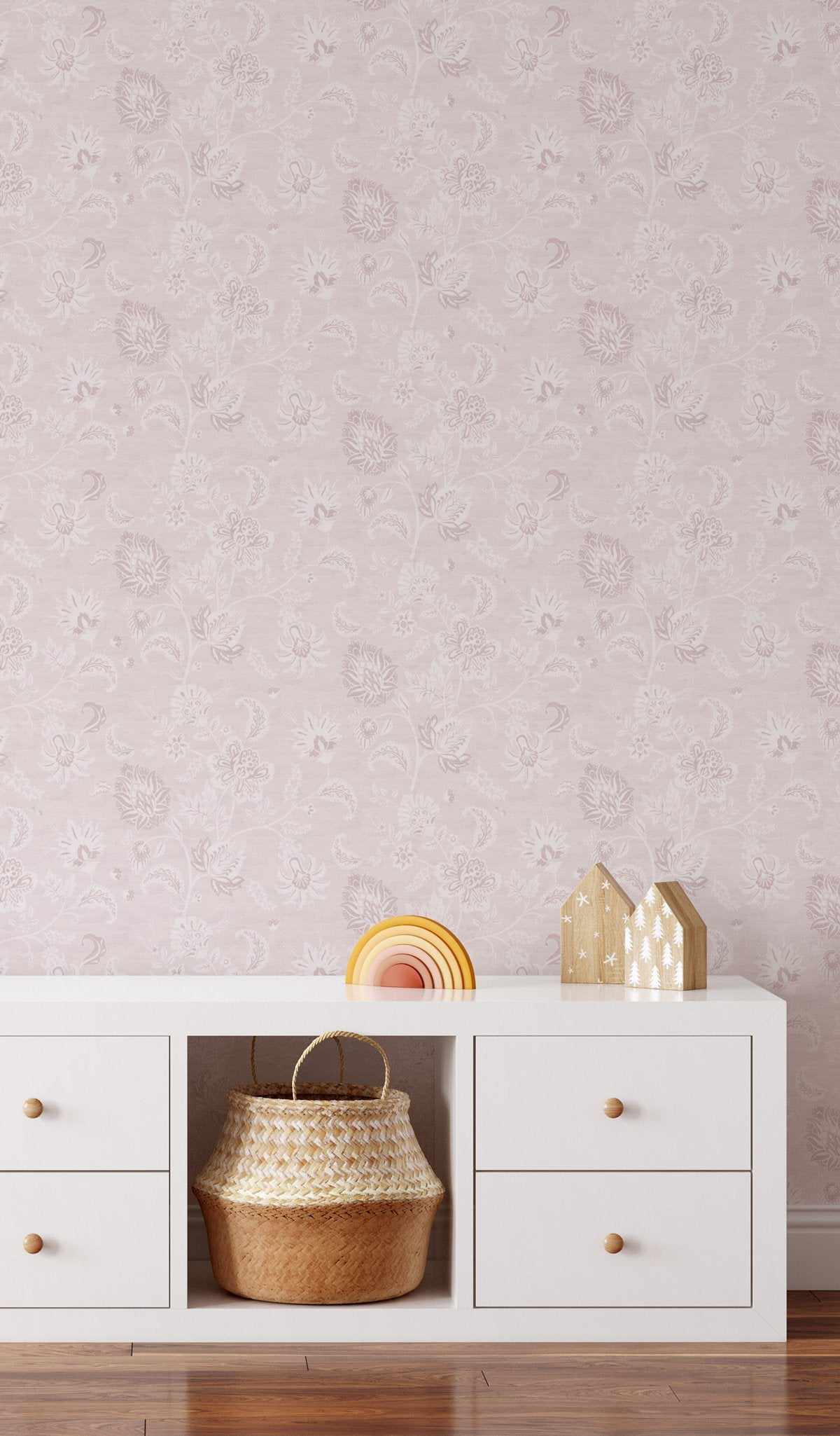 Marsielle in Rouge Wallpaper - Olive et Oriel