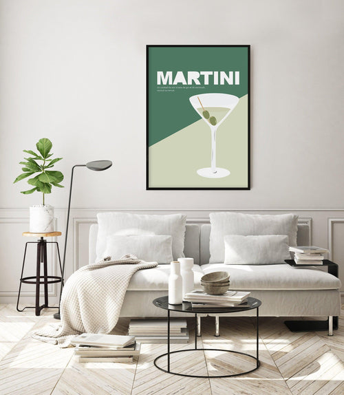 Martini | Vintage Art Print-PRINT-Olive et Oriel-Olive et Oriel-Buy-Australian-Art-Prints-Online-with-Olive-et-Oriel-Your-Artwork-Specialists-Austrailia-Decorate-With-Coastal-Photo-Wall-Art-Prints-From-Our-Beach-House-Artwork-Collection-Fine-Poster-and-Framed-Artwork