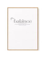 Meaning Of Balance | Framed Canvas-CANVAS-You can shop wall art online with Olive et Oriel for everything from abstract art to fun kids wall art. Our beautiful modern art prints and canvas art are available from large canvas prints to wall art paintings and our proudly Australian artwork collection offers only the highest quality framed large wall art and canvas art Australia - You can buy fashion photography prints or Hampton print posters and paintings on canvas from Olive et Oriel and have th