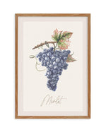 Merlot Art Print-PRINT-Olive et Oriel-Olive et Oriel-50x70 cm | 19.6" x 27.5"-Walnut-With White Border-Buy-Australian-Art-Prints-Online-with-Olive-et-Oriel-Your-Artwork-Specialists-Austrailia-Decorate-With-Coastal-Photo-Wall-Art-Prints-From-Our-Beach-House-Artwork-Collection-Fine-Poster-and-Framed-Artwork