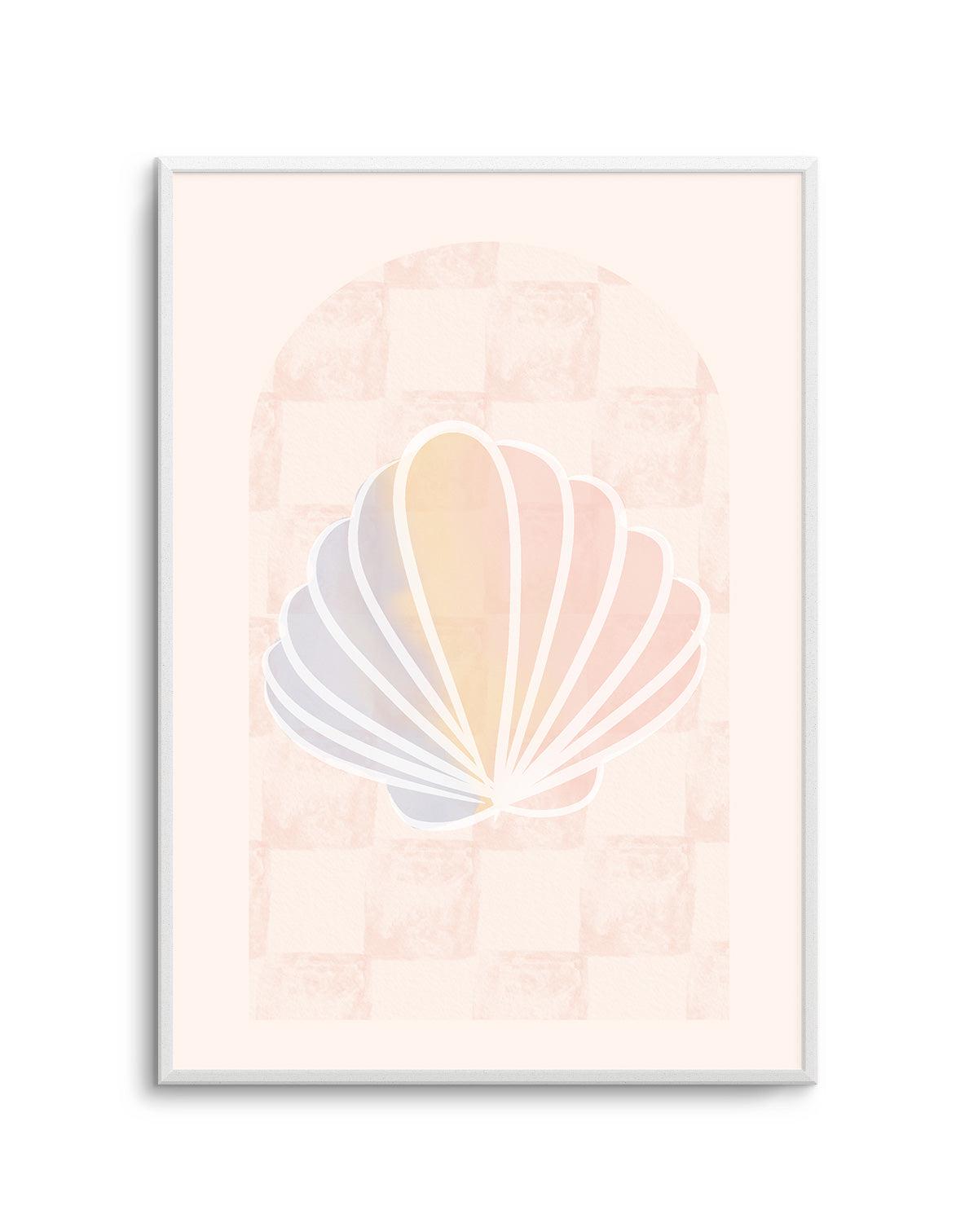 Mermaid Shell Art Print-PRINT-Olive et Oriel-Olive et Oriel-Buy-Australian-Art-Prints-Online-with-Olive-et-Oriel-Your-Artwork-Specialists-Austrailia-Decorate-With-Coastal-Photo-Wall-Art-Prints-From-Our-Beach-House-Artwork-Collection-Fine-Poster-and-Framed-Artwork