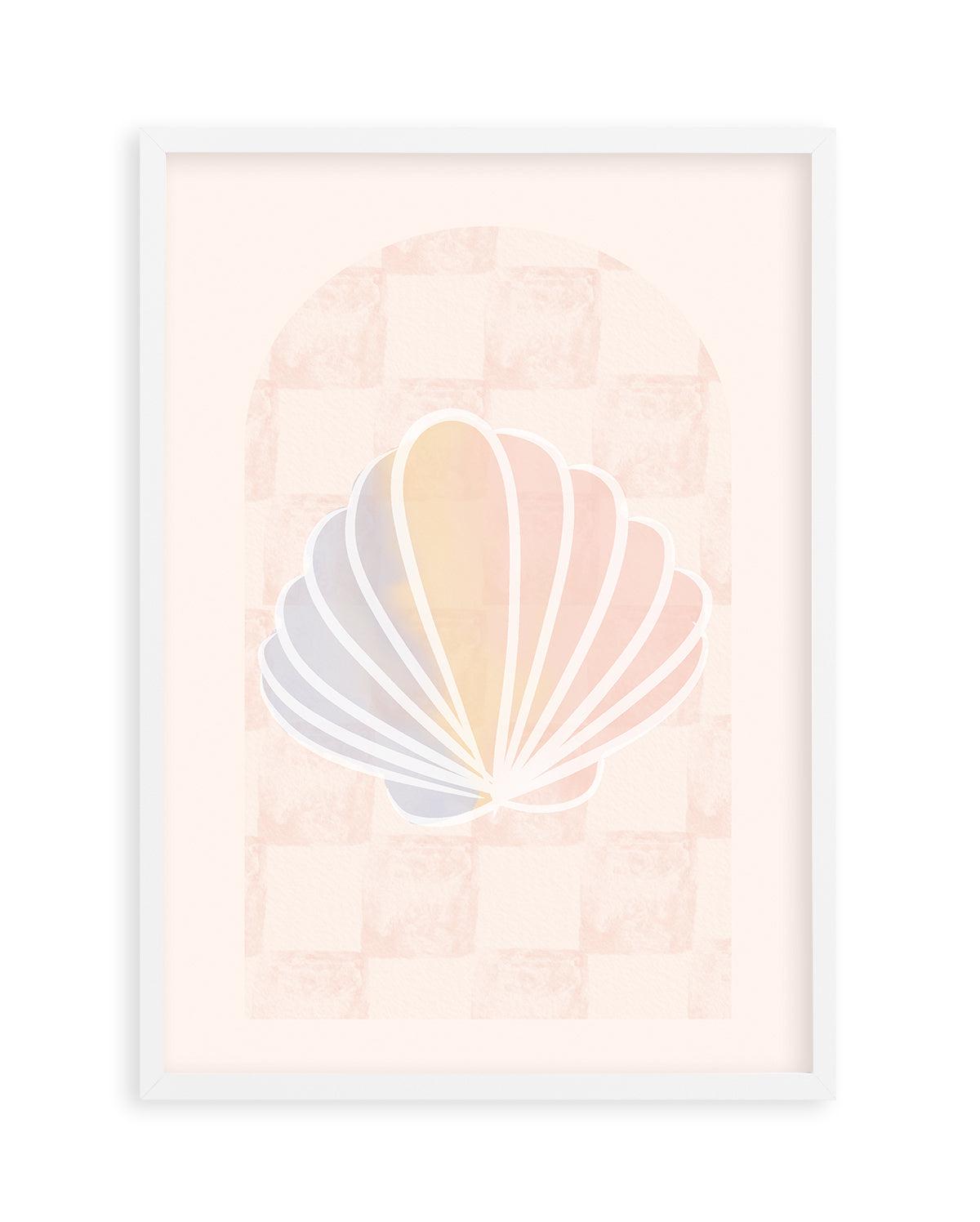 Mermaid Shell Art Print-PRINT-Olive et Oriel-Olive et Oriel-Buy-Australian-Art-Prints-Online-with-Olive-et-Oriel-Your-Artwork-Specialists-Austrailia-Decorate-With-Coastal-Photo-Wall-Art-Prints-From-Our-Beach-House-Artwork-Collection-Fine-Poster-and-Framed-Artwork