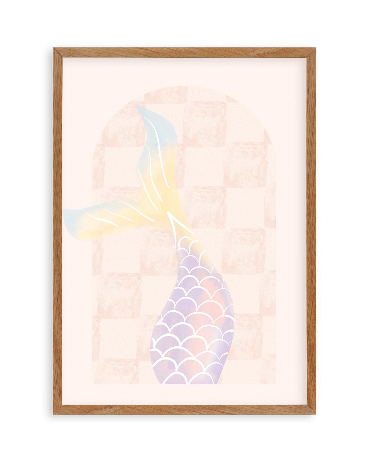 Mermaid Tail Art Print-PRINT-Olive et Oriel-Olive et Oriel-Buy-Australian-Art-Prints-Online-with-Olive-et-Oriel-Your-Artwork-Specialists-Austrailia-Decorate-With-Coastal-Photo-Wall-Art-Prints-From-Our-Beach-House-Artwork-Collection-Fine-Poster-and-Framed-Artwork