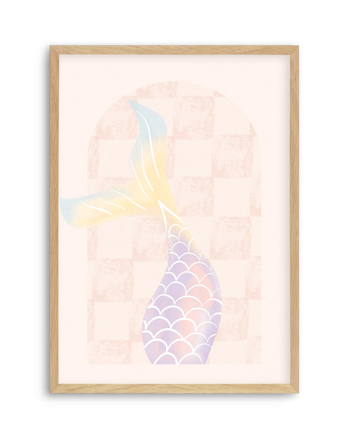 Mermaid Tail Art Print-PRINT-Olive et Oriel-Olive et Oriel-Buy-Australian-Art-Prints-Online-with-Olive-et-Oriel-Your-Artwork-Specialists-Austrailia-Decorate-With-Coastal-Photo-Wall-Art-Prints-From-Our-Beach-House-Artwork-Collection-Fine-Poster-and-Framed-Artwork