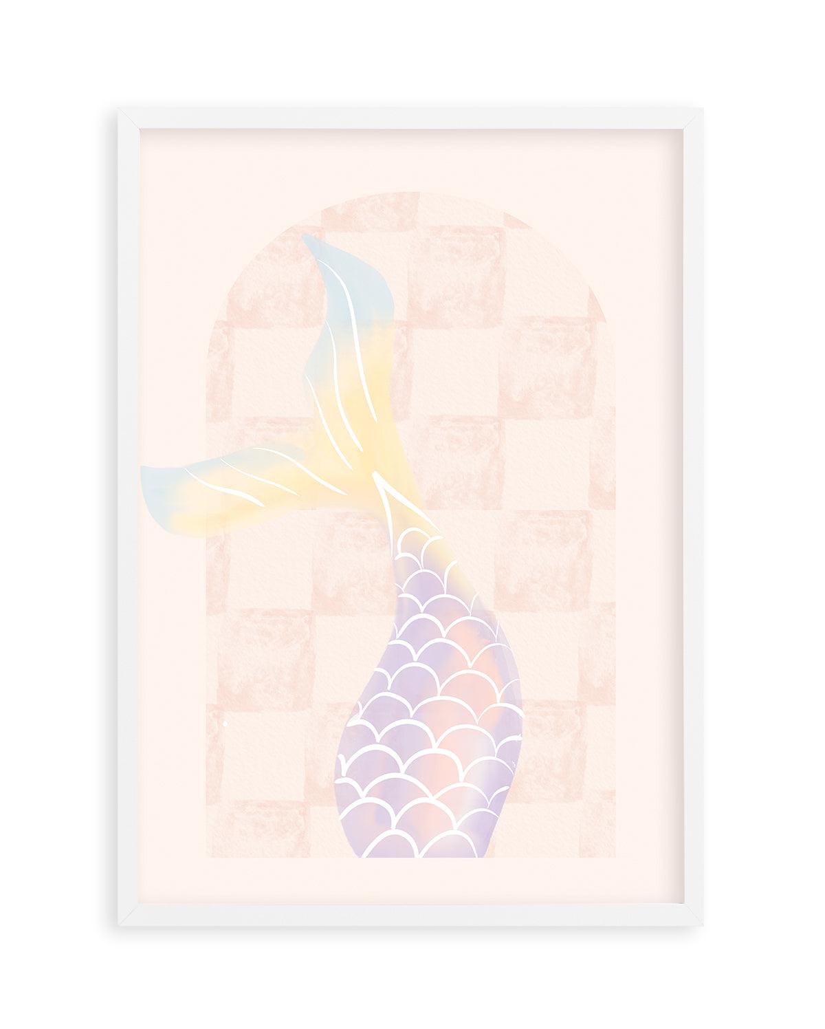 Mermaid Tail Art Print-PRINT-Olive et Oriel-Olive et Oriel-Buy-Australian-Art-Prints-Online-with-Olive-et-Oriel-Your-Artwork-Specialists-Austrailia-Decorate-With-Coastal-Photo-Wall-Art-Prints-From-Our-Beach-House-Artwork-Collection-Fine-Poster-and-Framed-Artwork