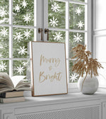 Merry & Bright | Framed Canvas-CANVAS-You can shop wall art online with Olive et Oriel for everything from abstract art to fun kids wall art. Our beautiful modern art prints and canvas art are available from large canvas prints to wall art paintings and our proudly Australian artwork collection offers only the highest quality framed large wall art and canvas art Australia - You can buy fashion photography prints or Hampton print posters and paintings on canvas from Olive et Oriel and have them d