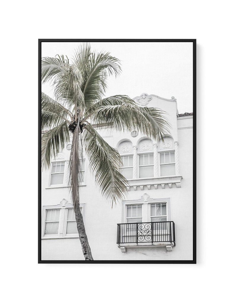Miami Palms | Framed Canvas-CANVAS-You can shop wall art online with Olive et Oriel for everything from abstract art to fun kids wall art. Our beautiful modern art prints and canvas art are available from large canvas prints to wall art paintings and our proudly Australian artwork collection offers only the highest quality framed large wall art and canvas art Australia - You can buy fashion photography prints or Hampton print posters and paintings on canvas from Olive et Oriel and have them deli