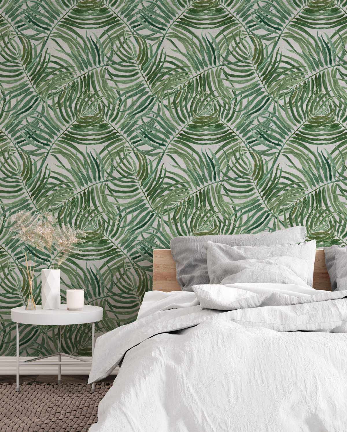 Miami Palms Wallpaper - Olive et Oriel