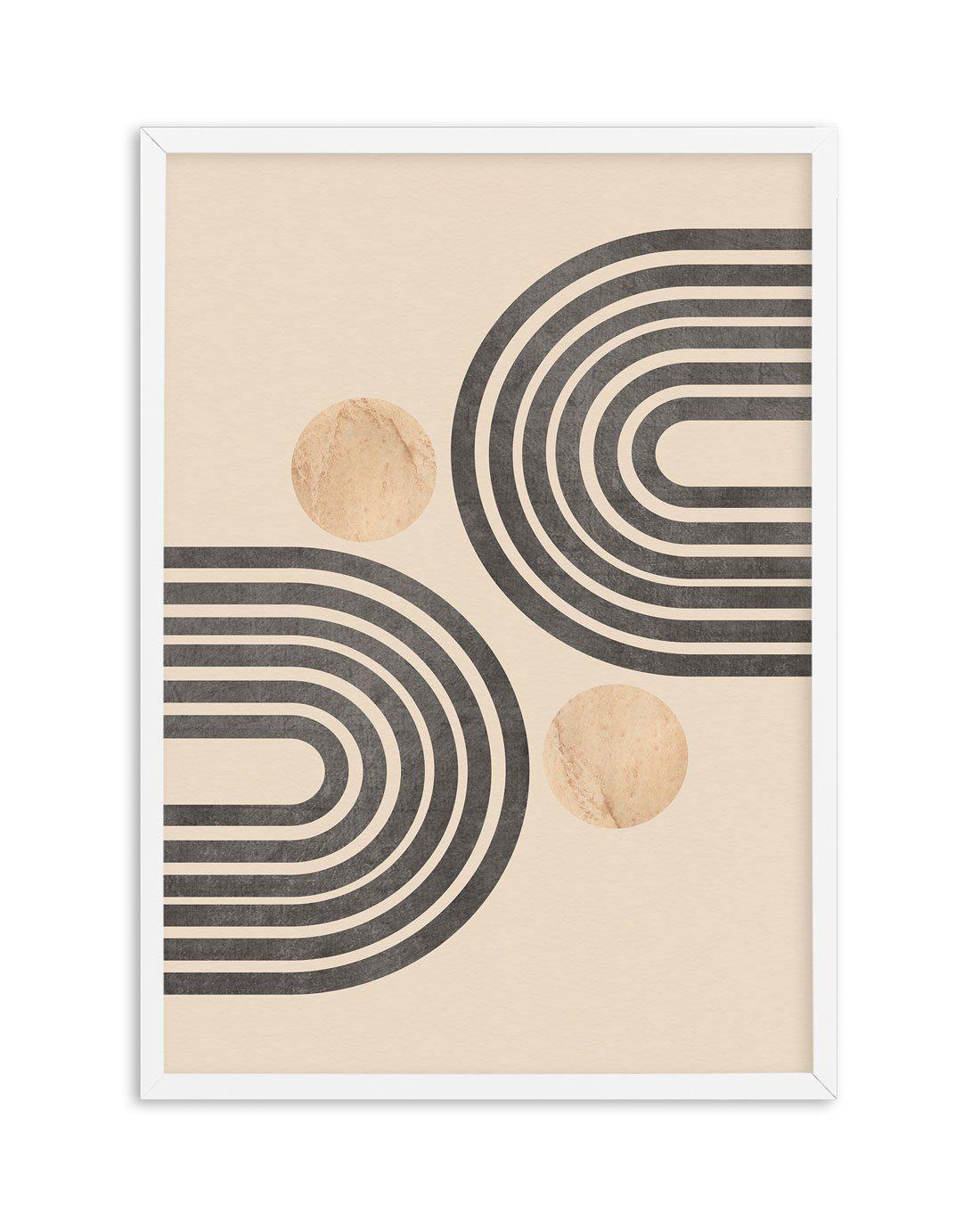 Mid Century Arch II Art Print-PRINT-Olive et Oriel-Olive et Oriel-A5 | 5.8" x 8.3" | 14.8 x 21cm-White-With White Border-Buy-Australian-Art-Prints-Online-with-Olive-et-Oriel-Your-Artwork-Specialists-Austrailia-Decorate-With-Coastal-Photo-Wall-Art-Prints-From-Our-Beach-House-Artwork-Collection-Fine-Poster-and-Framed-Artwork