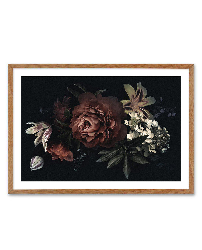 Midnight Botanica Illustration LS Art Print-PRINT-Olive et Oriel-Olive et Oriel-Buy-Australian-Art-Prints-Online-with-Olive-et-Oriel-Your-Artwork-Specialists-Austrailia-Decorate-With-Coastal-Photo-Wall-Art-Prints-From-Our-Beach-House-Artwork-Collection-Fine-Poster-and-Framed-Artwork