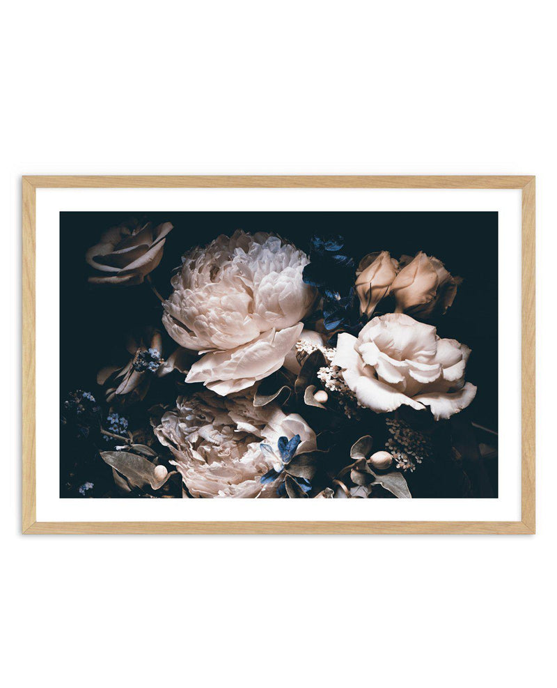 Midnight Botanica LS Art Print-PRINT-Olive et Oriel-Olive et Oriel-A5 | 5.8" x 8.3" | 14.8 x 21cm-Oak-With White Border-Buy-Australian-Art-Prints-Online-with-Olive-et-Oriel-Your-Artwork-Specialists-Austrailia-Decorate-With-Coastal-Photo-Wall-Art-Prints-From-Our-Beach-House-Artwork-Collection-Fine-Poster-and-Framed-Artwork