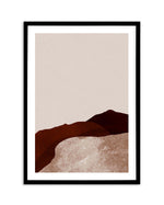 Midnight Desert I Art Print-PRINT-Olive et Oriel-Olive et Oriel-A4 | 8.3" x 11.7" | 21 x 29.7cm-Black-With White Border-Buy-Australian-Art-Prints-Online-with-Olive-et-Oriel-Your-Artwork-Specialists-Austrailia-Decorate-With-Coastal-Photo-Wall-Art-Prints-From-Our-Beach-House-Artwork-Collection-Fine-Poster-and-Framed-Artwork