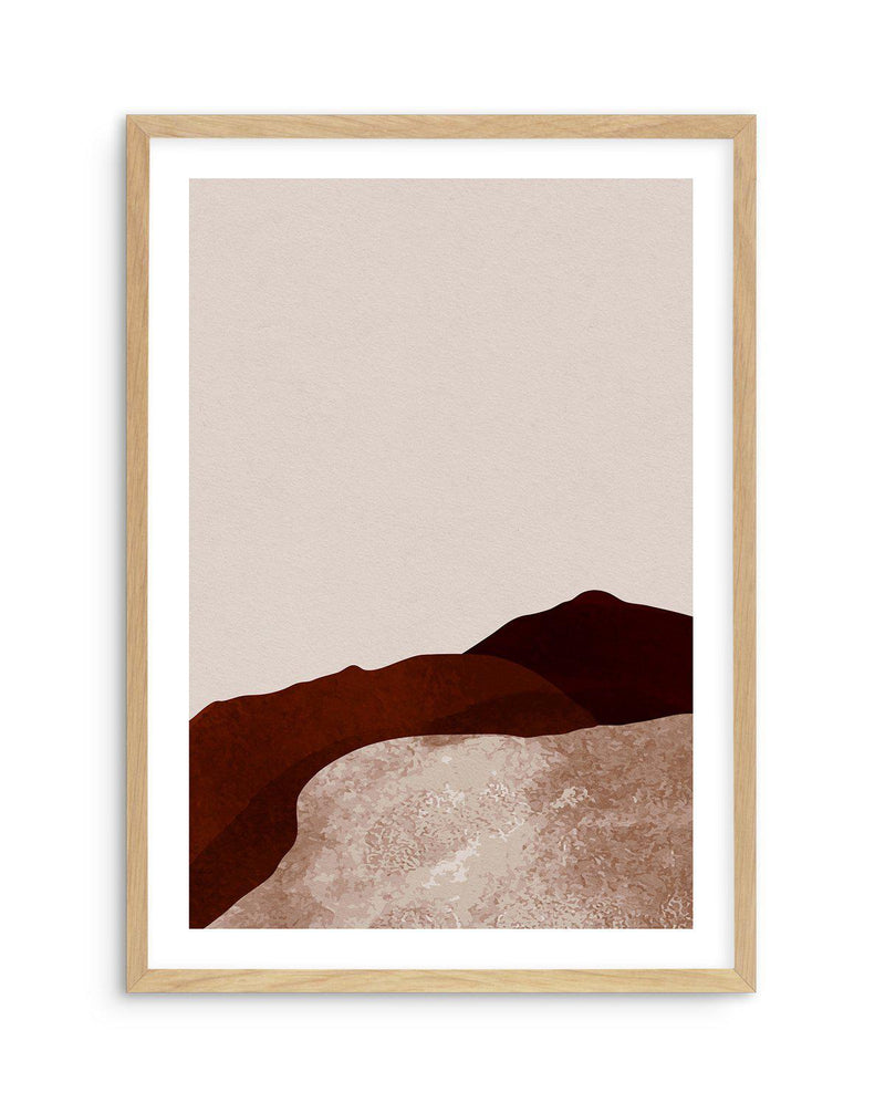 Midnight Desert I Art Print-PRINT-Olive et Oriel-Olive et Oriel-A4 | 8.3" x 11.7" | 21 x 29.7cm-Oak-With White Border-Buy-Australian-Art-Prints-Online-with-Olive-et-Oriel-Your-Artwork-Specialists-Austrailia-Decorate-With-Coastal-Photo-Wall-Art-Prints-From-Our-Beach-House-Artwork-Collection-Fine-Poster-and-Framed-Artwork