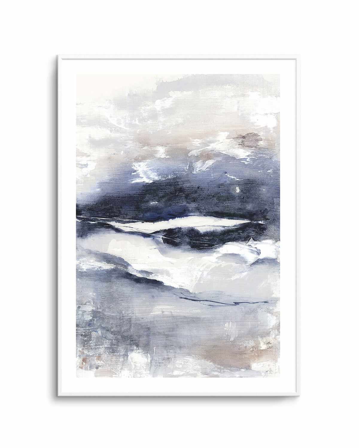 Midnight Lake No 1 Art Print