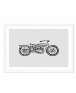 Mini Harley Art Print-PRINT-Olive et Oriel-Olive et Oriel-A4 | 8.3" x 11.7" | 21 x 29.7cm-White-With White Border-Buy-Australian-Art-Prints-Online-with-Olive-et-Oriel-Your-Artwork-Specialists-Austrailia-Decorate-With-Coastal-Photo-Wall-Art-Prints-From-Our-Beach-House-Artwork-Collection-Fine-Poster-and-Framed-Artwork