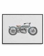 Mini Harley | Framed Canvas-CANVAS-You can shop wall art online with Olive et Oriel for everything from abstract art to fun kids wall art. Our beautiful modern art prints and canvas art are available from large canvas prints to wall art paintings and our proudly Australian artwork collection offers only the highest quality framed large wall art and canvas art Australia - You can buy fashion photography prints or Hampton print posters and paintings on canvas from Olive et Oriel and have them deli